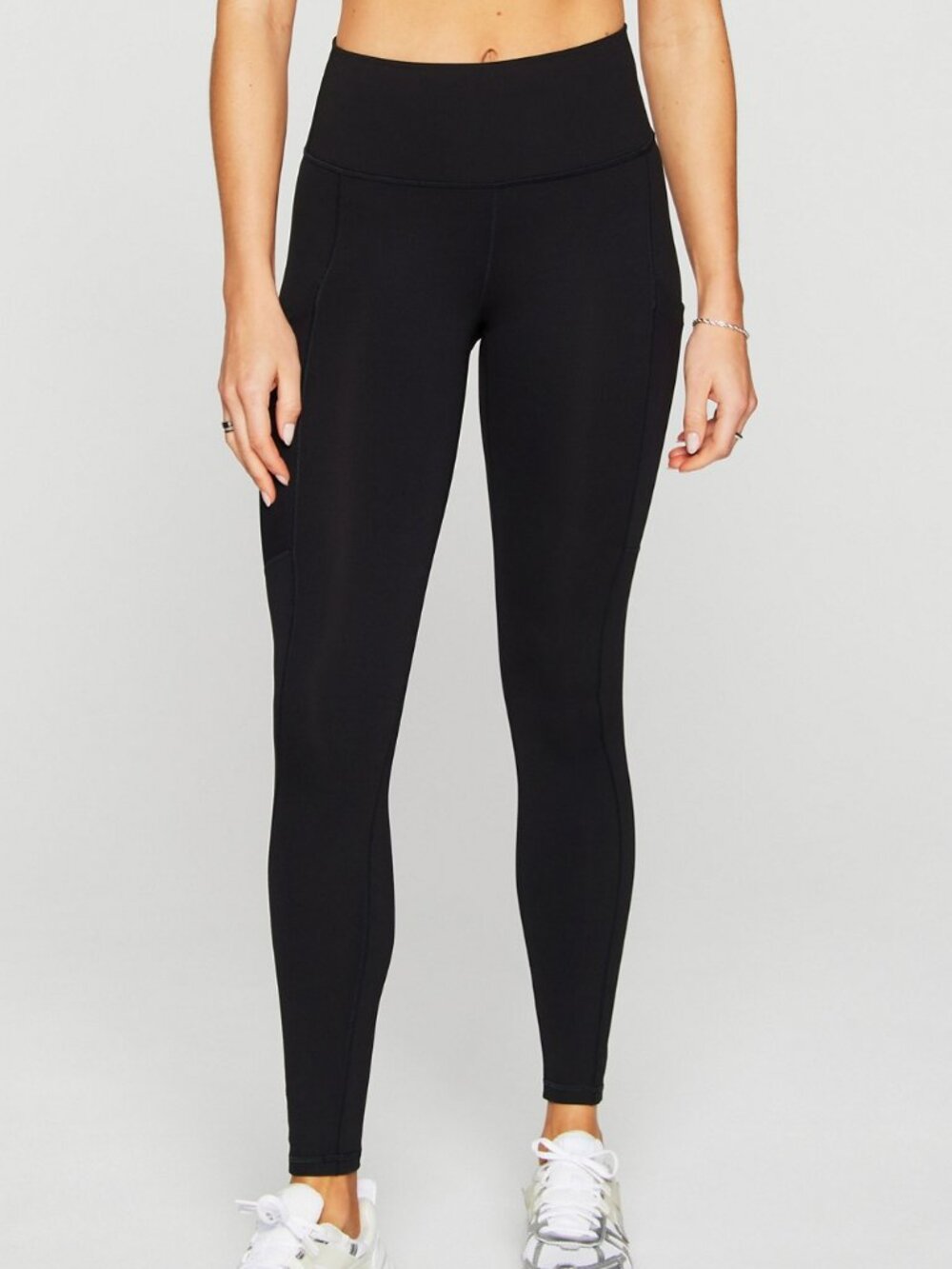 Fabletics On-The-Go PowerHold® High-Waisted Leggings Black Size XXS